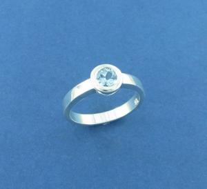 Aquamarine Dress Ring