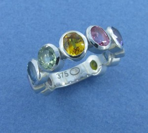 Vincent 2 Coloured Sapphires (Copy) 